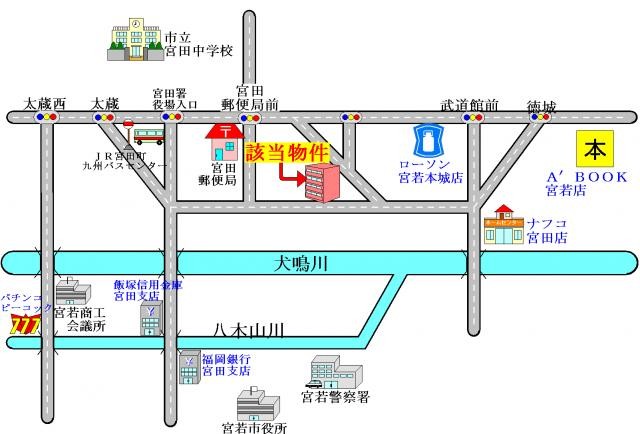 周辺地図です