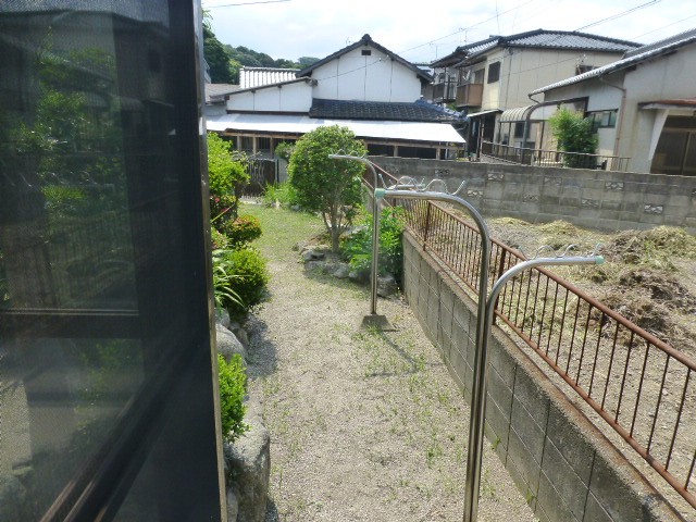 広めのお庭です。
