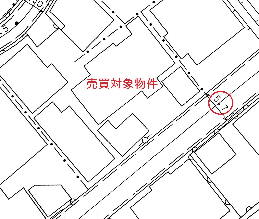 道路台帳平面図