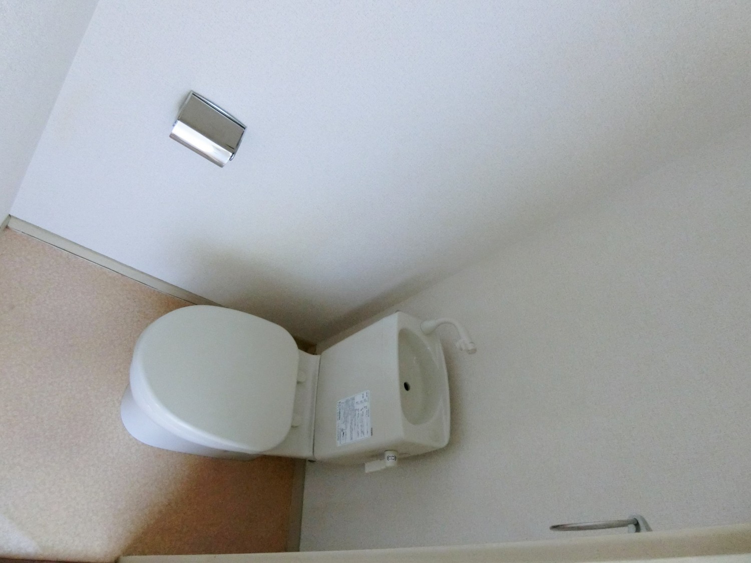 簡易水洗になっています