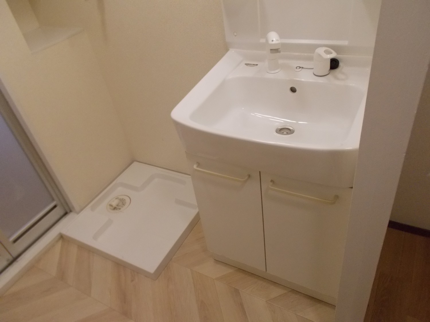 室内洗濯機置き場