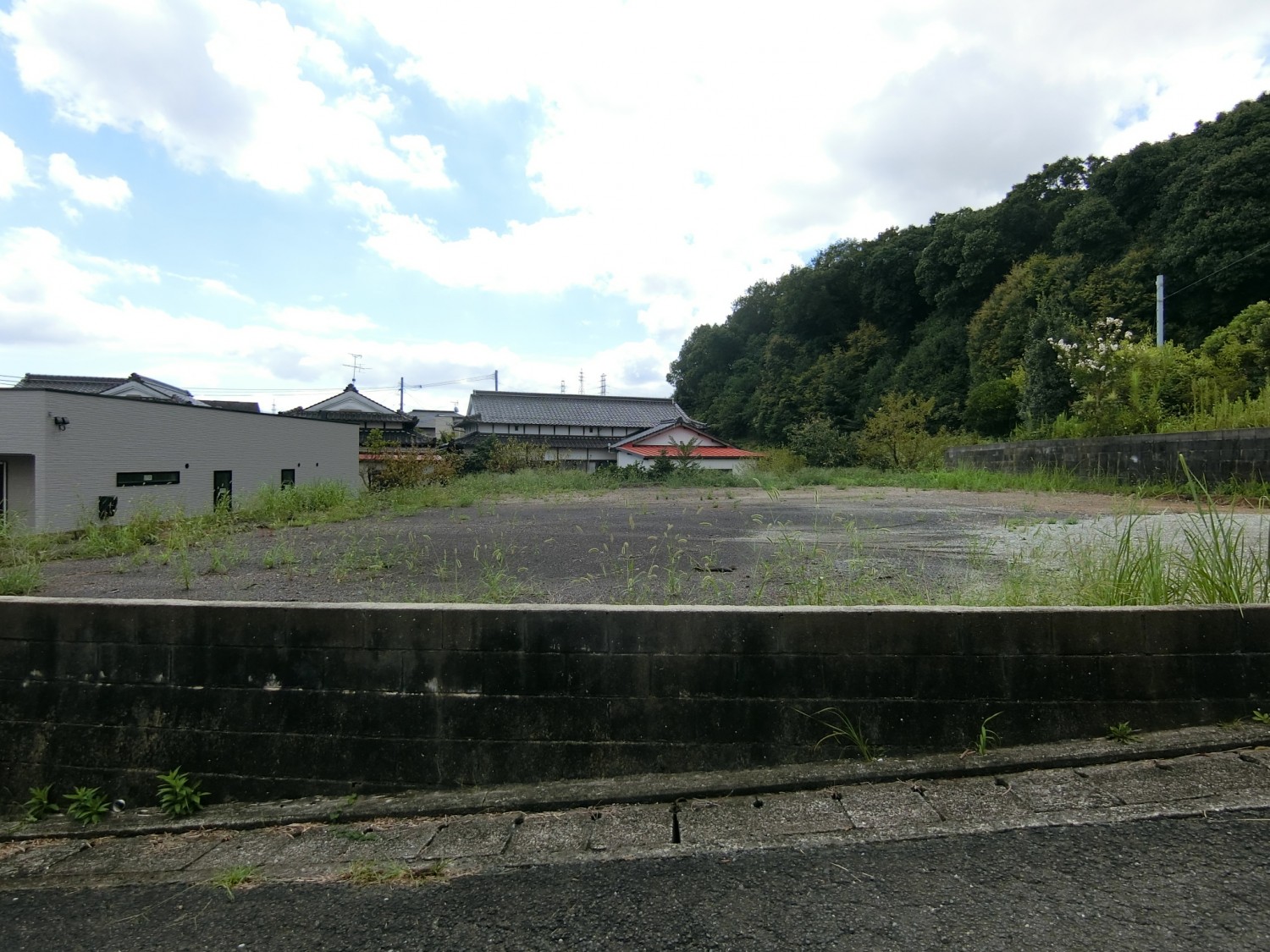 北側道路より撮影