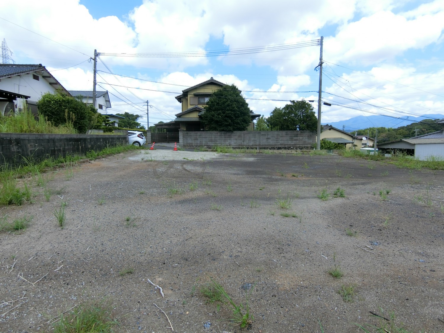 南側道路より撮影