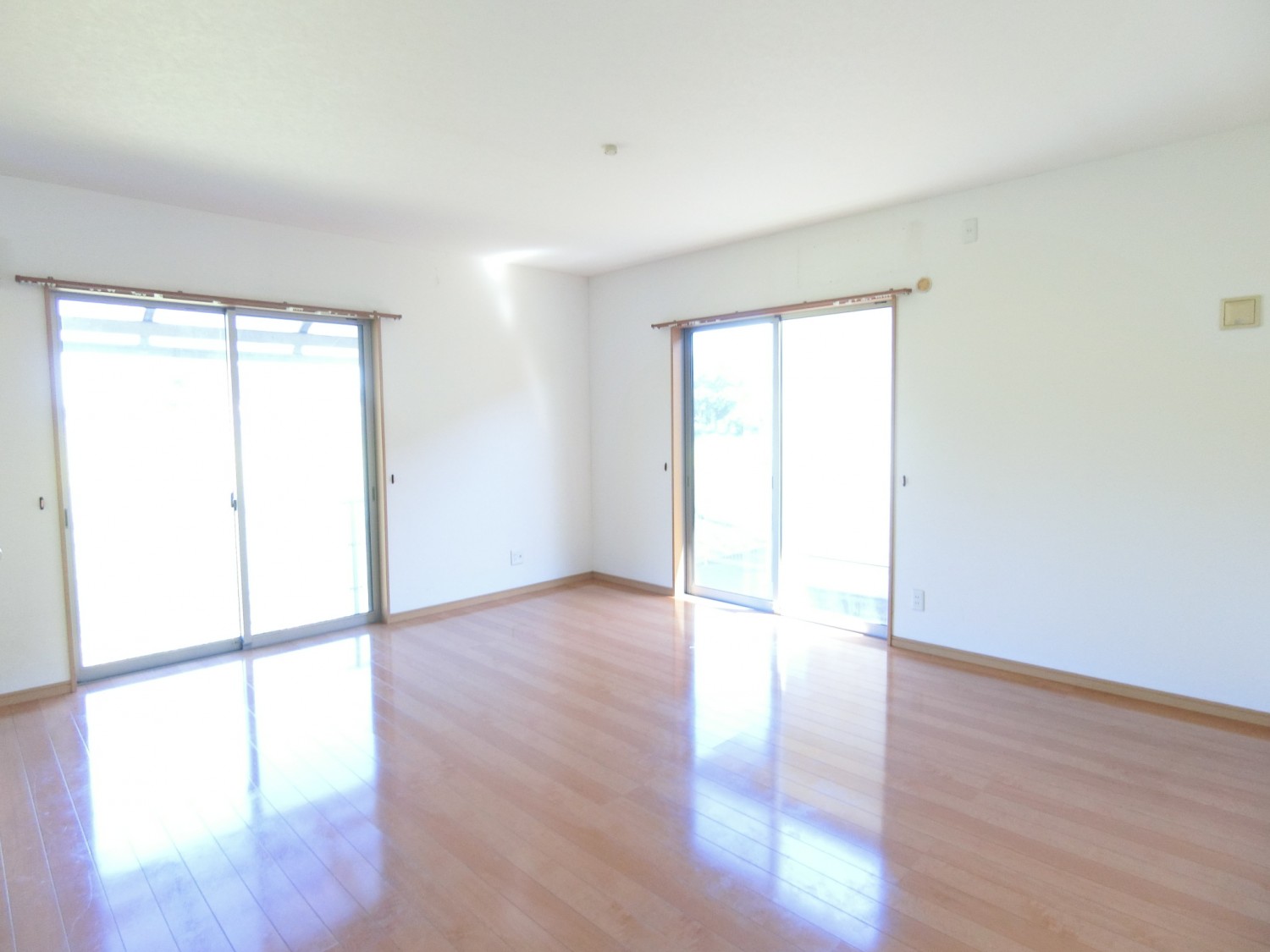 明るく風通りの良い2面採光