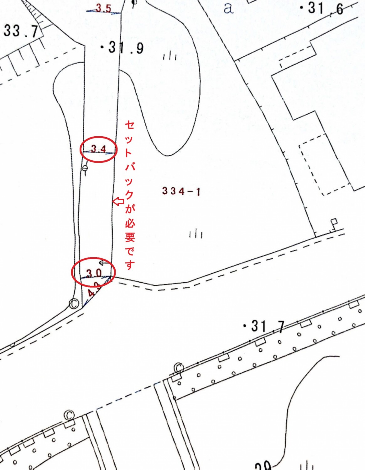 道路台帳平面図