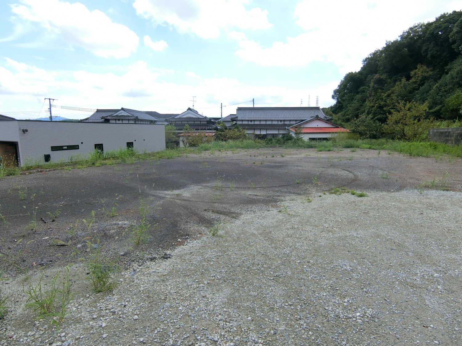 北側道路より撮影