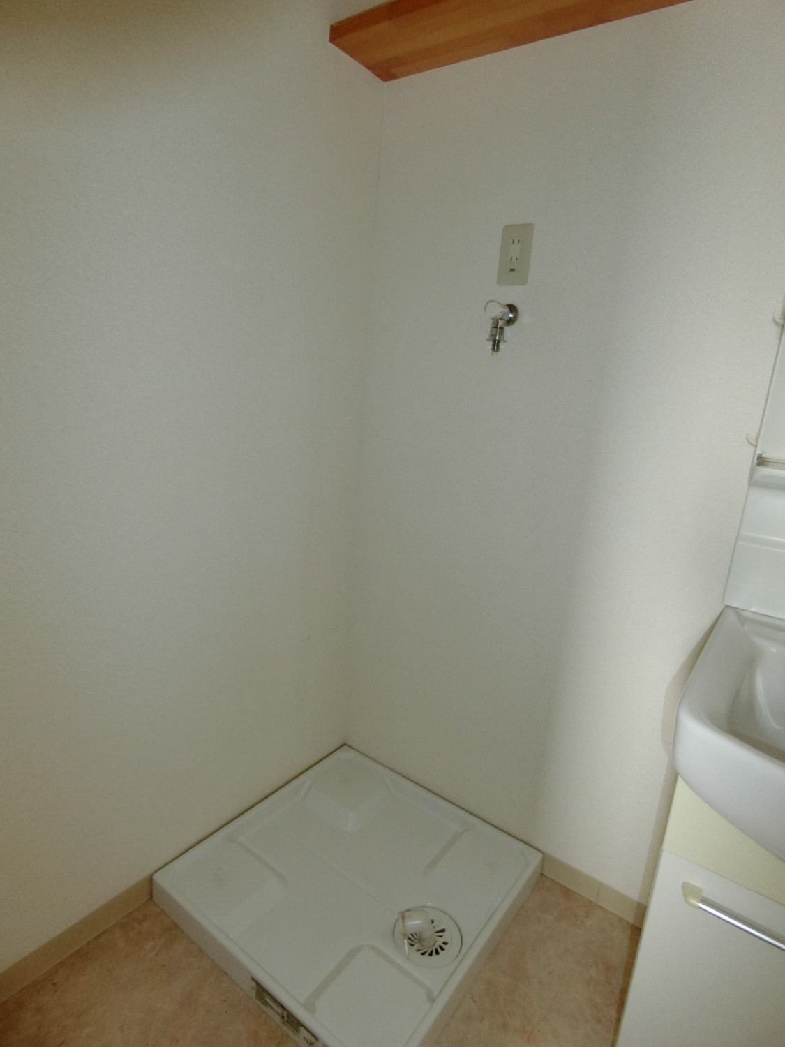 室内洗濯機置き場