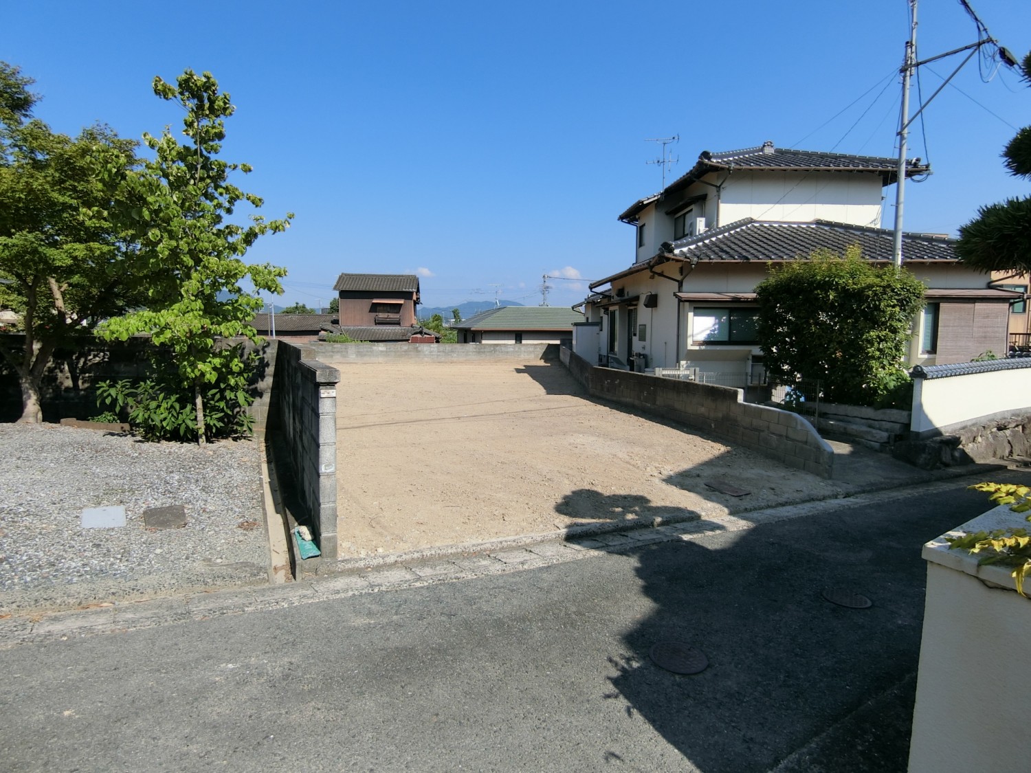 西側道路より撮影