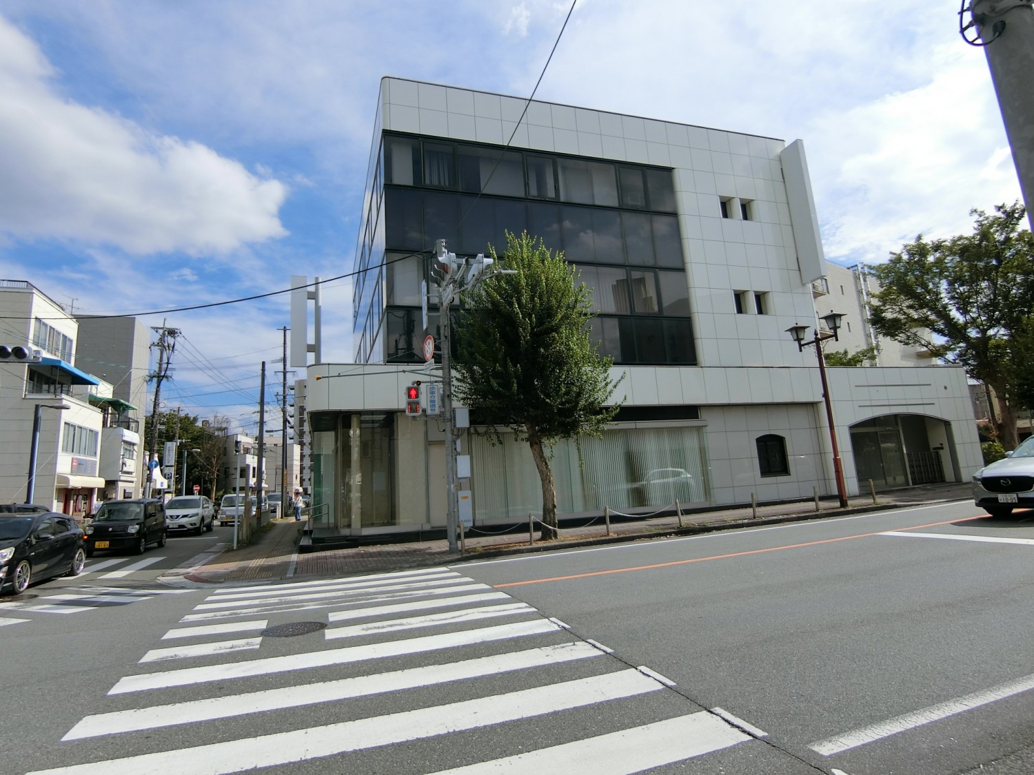 北側道路より撮影