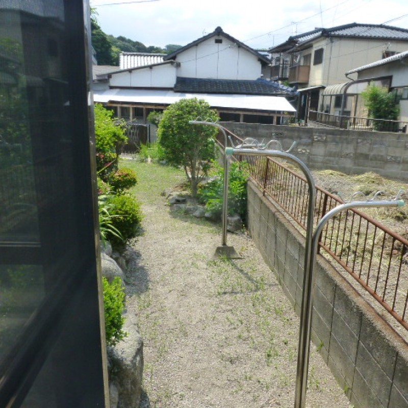 広めのお庭です。