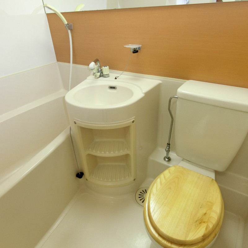トイレ/洗面台付き浴室