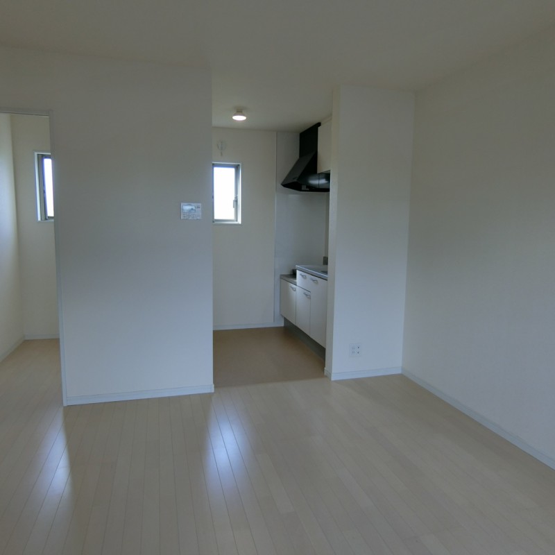 独立型キッチン！キッチンスペースには食器棚・冷蔵庫が置けます