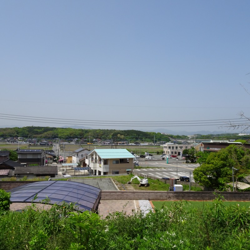 高台からの景色が良好です！