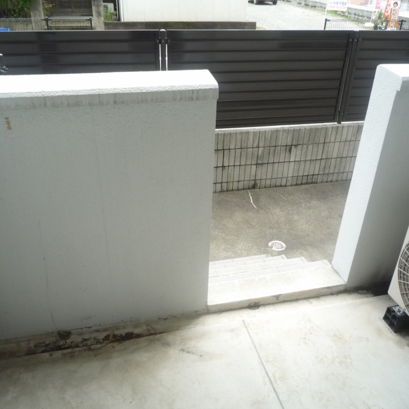 専用スペース　ベランダ