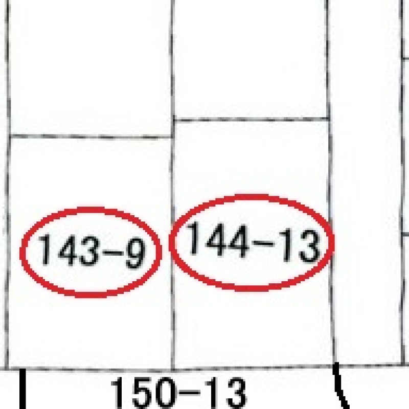 字図（北側）