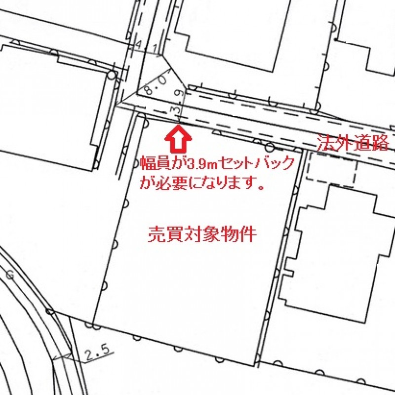 道路台帳平面図