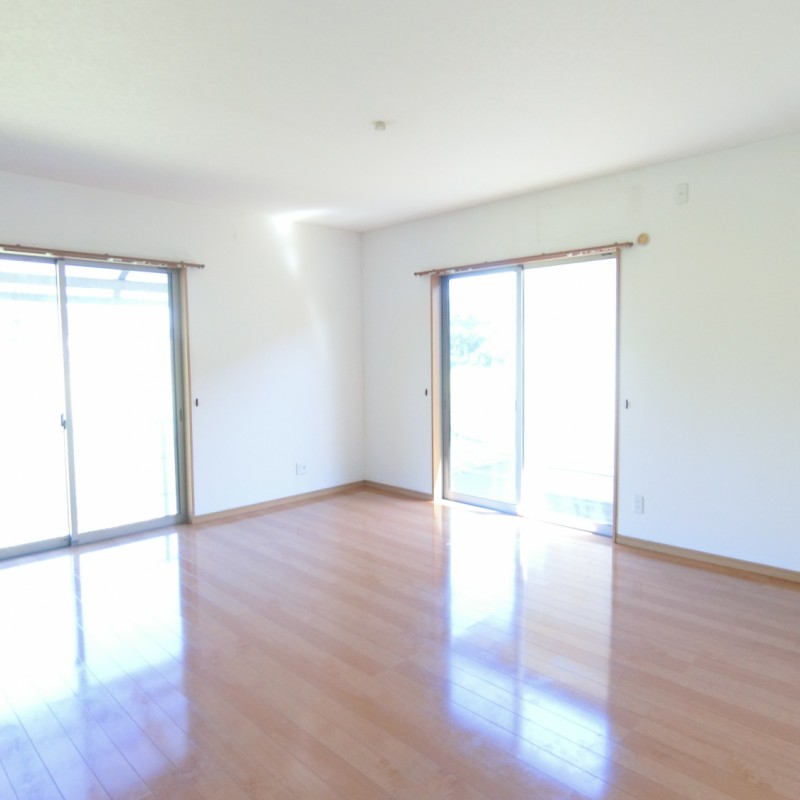 明るく風通りの良い2面採光