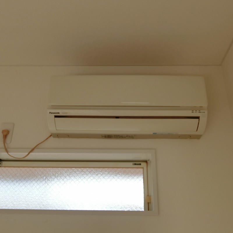 エアコンがあるので新生活も快適♪