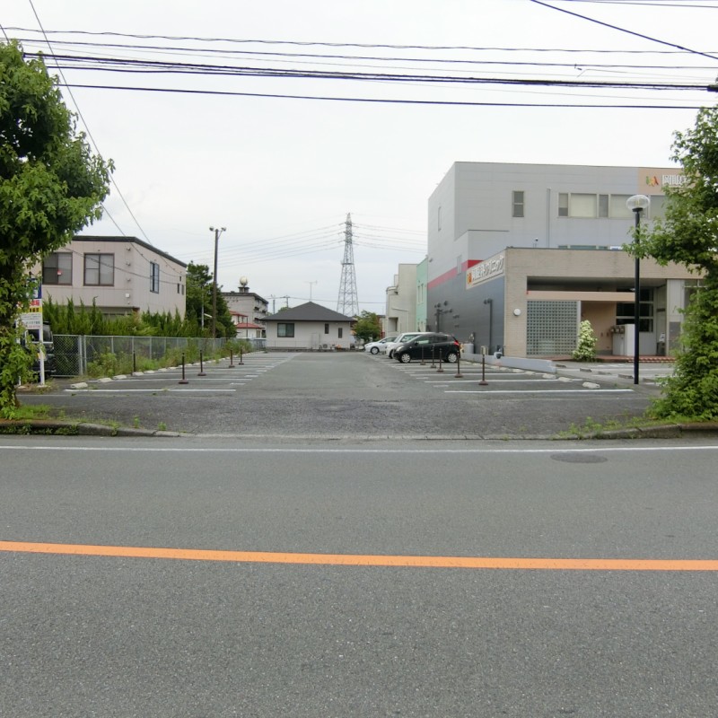 北西側道路より撮影
