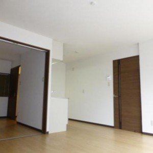 キッチンが独立しており、空間を分けることができます