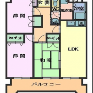 ファミリーに嬉しい3LDK