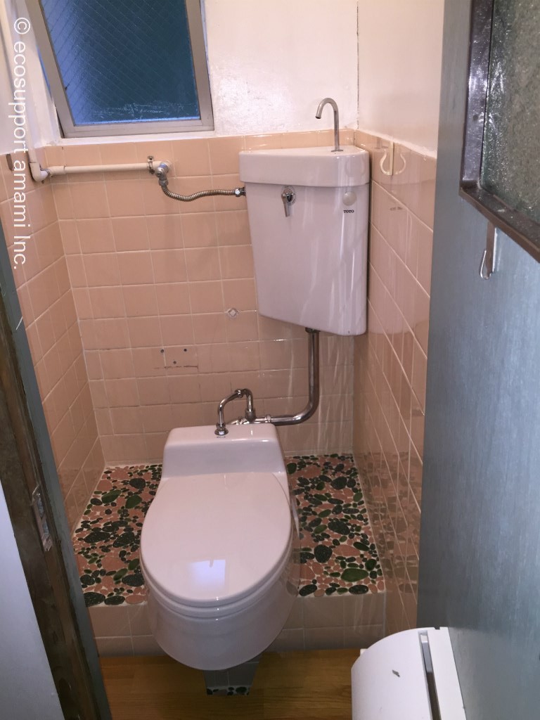 和式+簡易便座設置となります。