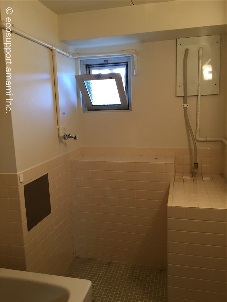 洗濯機置場は浴室内になります