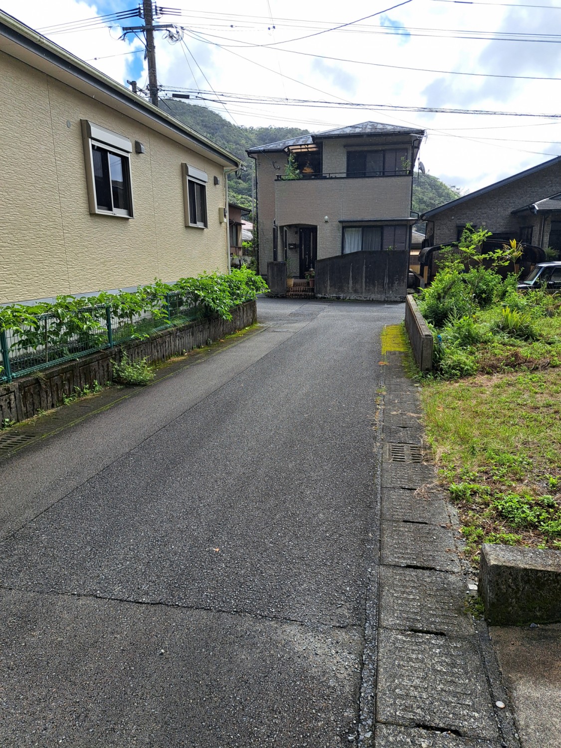 前面道路