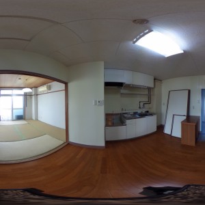 キッチンより（※襖は外してます）