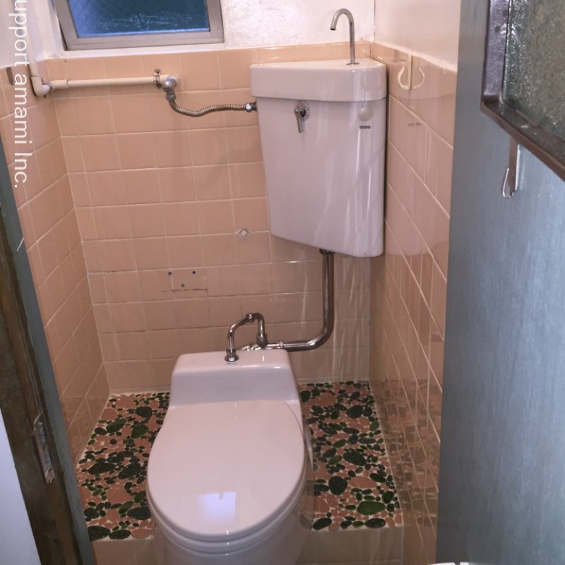 和式+簡易便座設置となります。