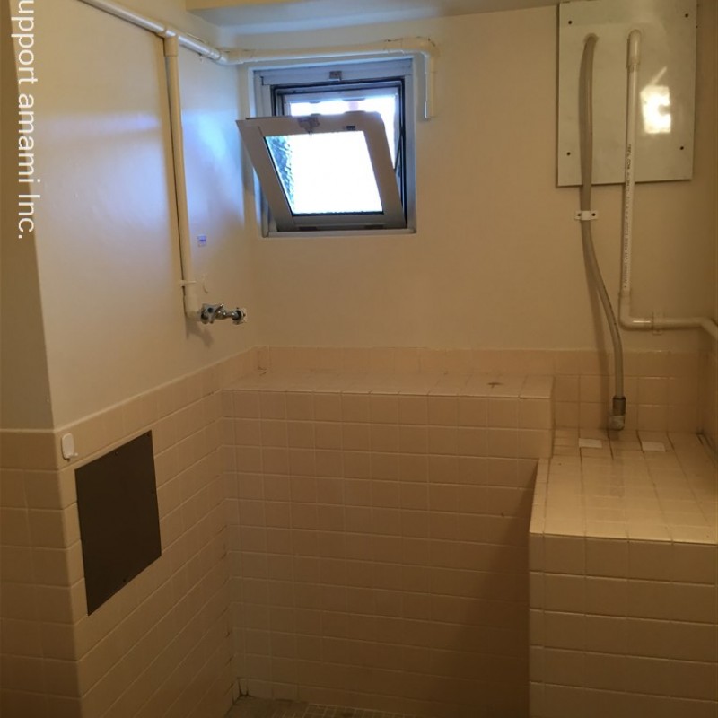 洗濯機置場は浴室内になります