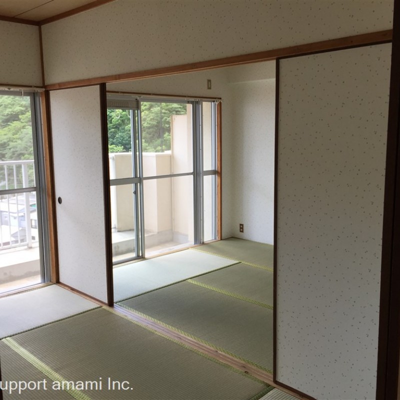 リビング→和室×２側