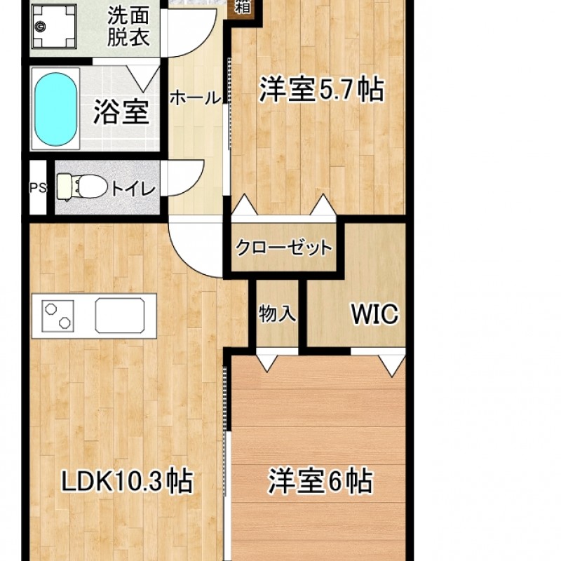 2LDK