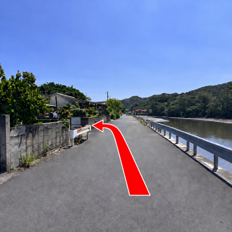 9番2 入口（反対方向から）
