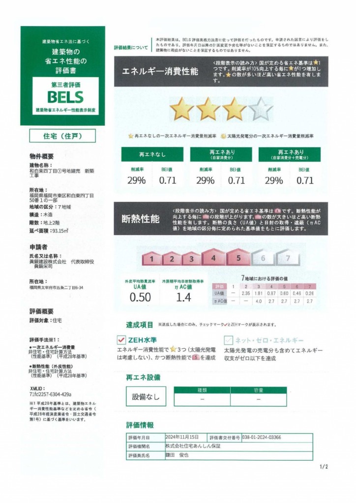 【その他】省エネ性能ラベル