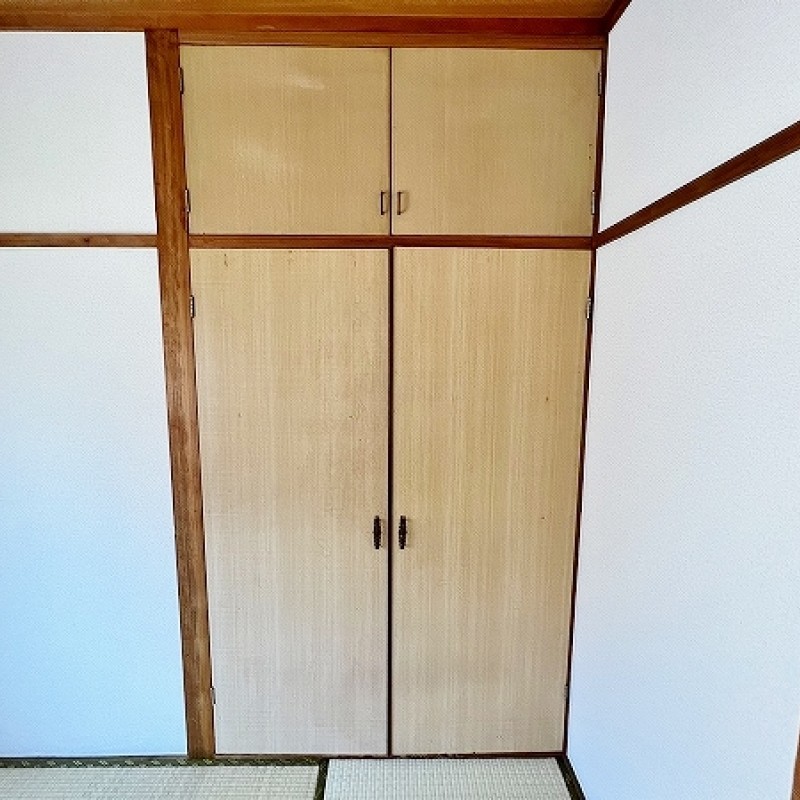 ★布団も収納することができる押入★