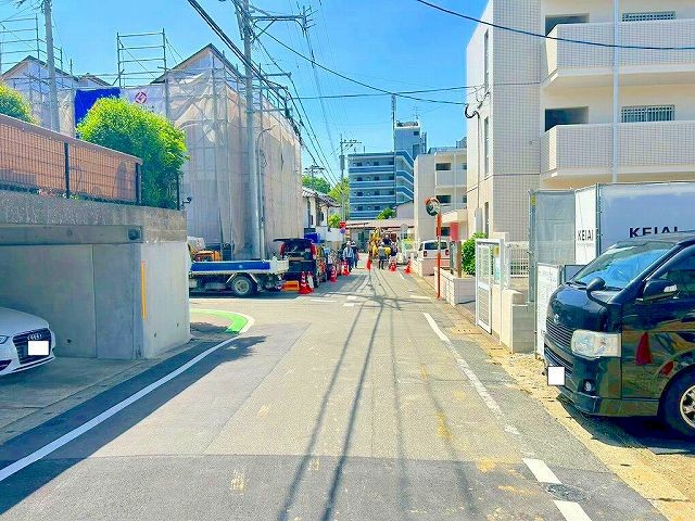 前面道路