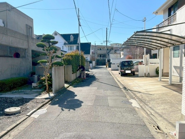 前面道路