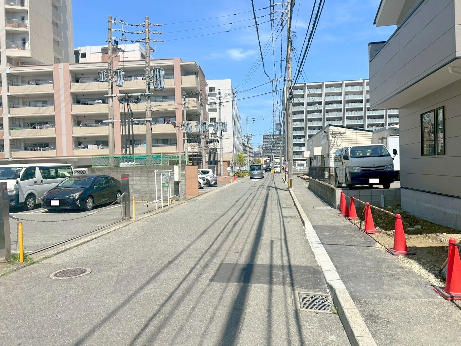 前面道路