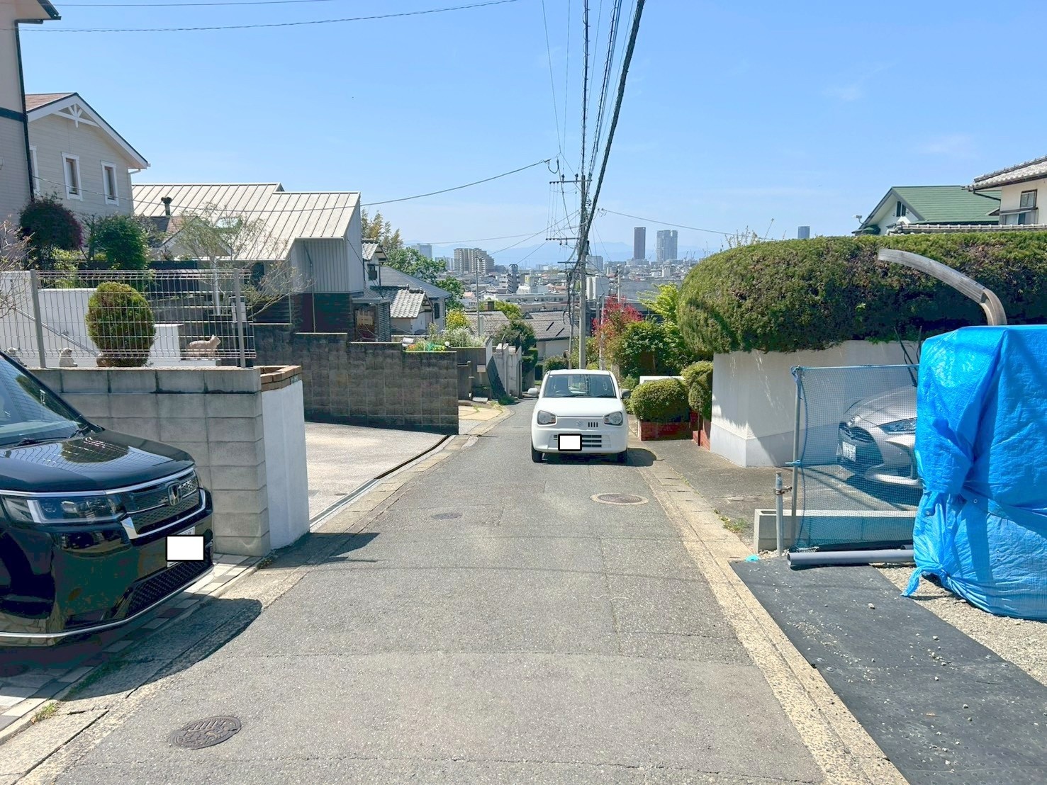 前面道路