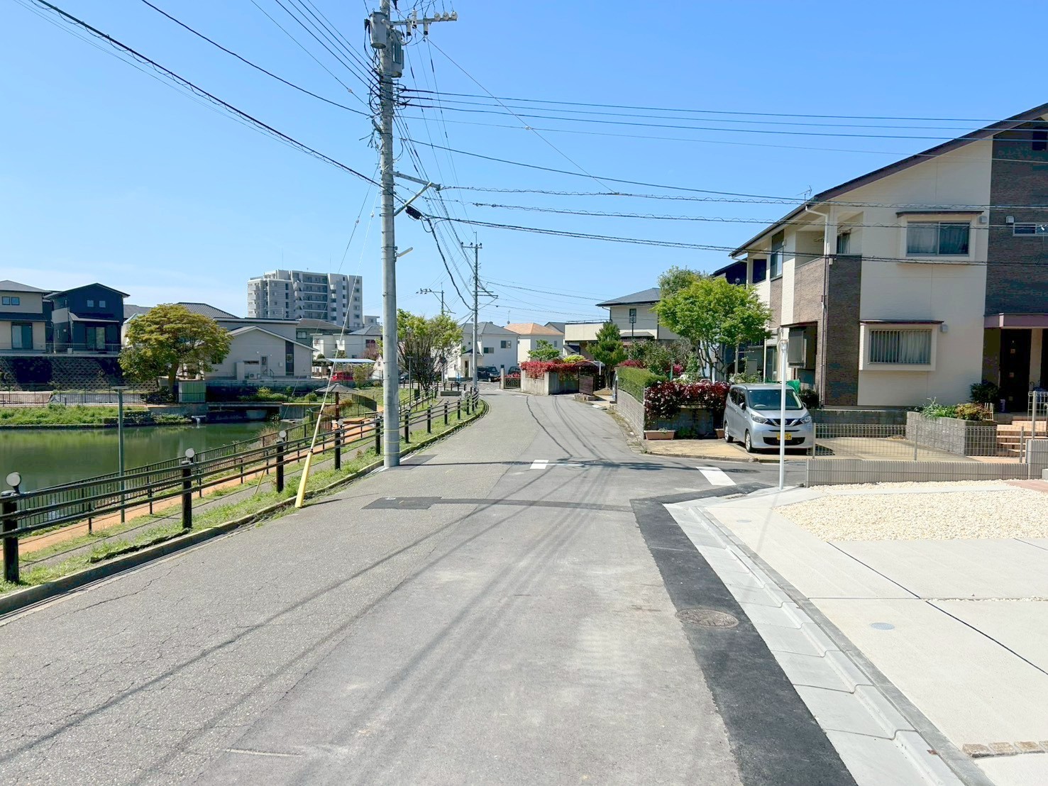 前面道路