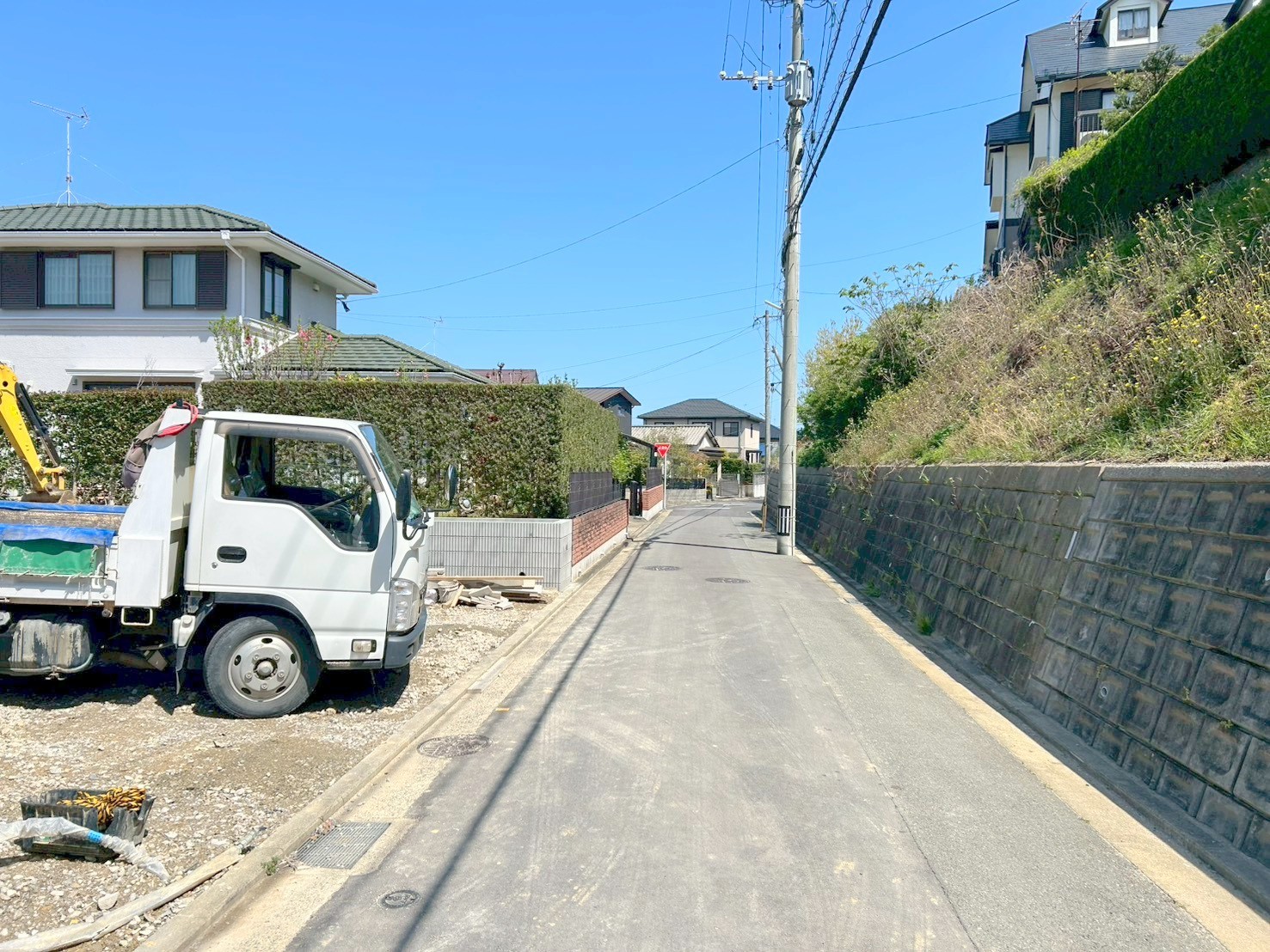 前面道路