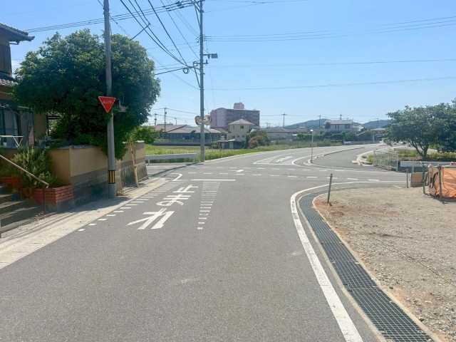 前面道路