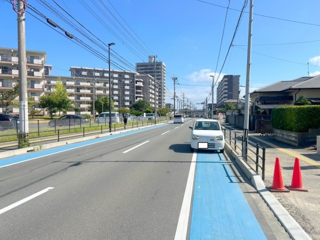 前面道路