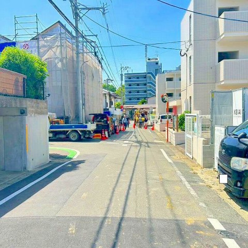 前面道路
