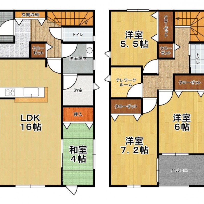 間取図