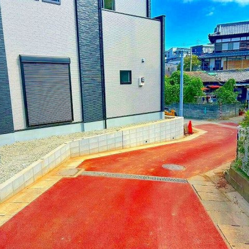 前面道路