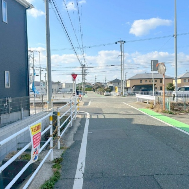 前面道路