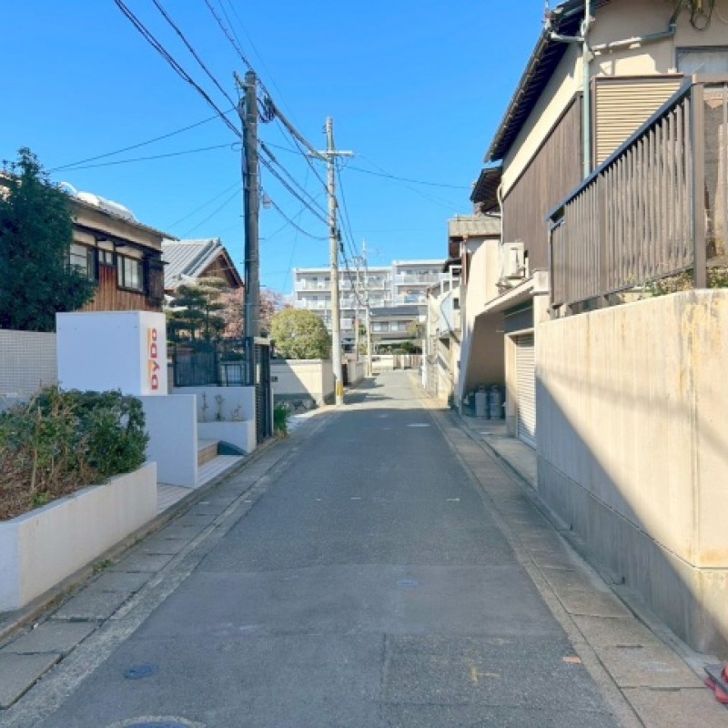 前面道路