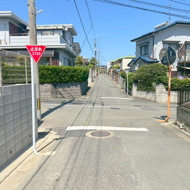 前面道路